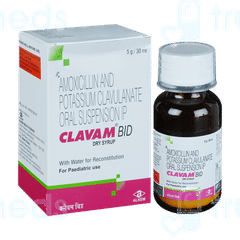 Clavam Bid Dry Syrup 30ml