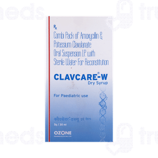 Clavcare W 200/28.5 Mg Syrup 30 Ml