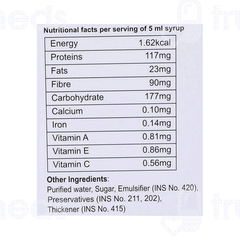 Coeringa Green Apple Flavour Syrup 175ml