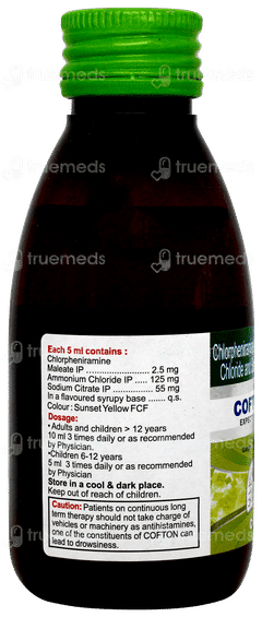 Cofton Expectorant 100ml Cofton Expectorant 100ml