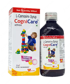 Cognicare Bubblegum Flavour Syrup 200ml