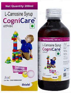 Cognicare Bubblegum Flavour Syrup 200ml