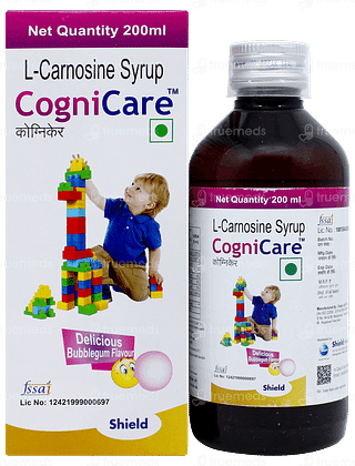 Cognicare Bubblegum Flavour Syrup 200ml