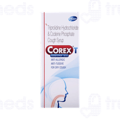 Corex T 10/1.25 MG Syrup 100 ML Corex T 10/1.25 MG Syrup 100 ML