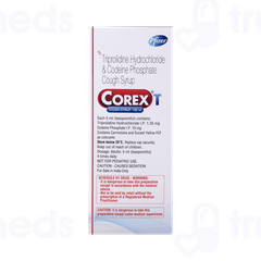 Corex T 10/1.25 MG Syrup 100 ML Corex T 10/1.25 MG Syrup 100 ML
