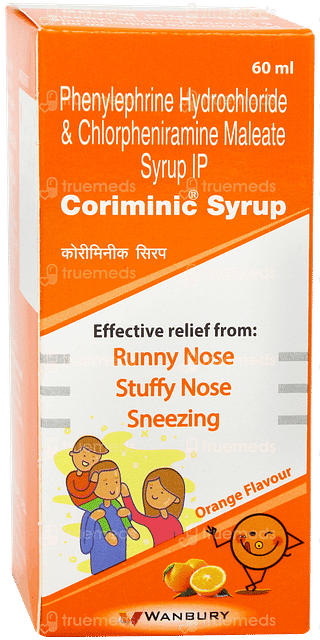 Coriminic Orange Flavour Syrup 60ml
