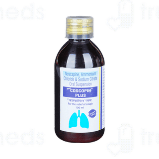 Coscopin Plus New Sugar Free Suspension 100ml
