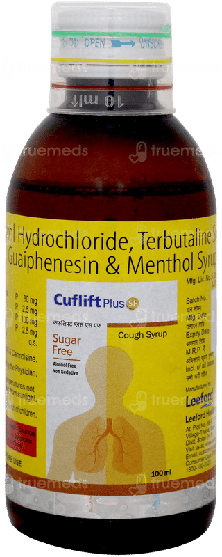 Cuflift Plus Sf Syrup 100ml