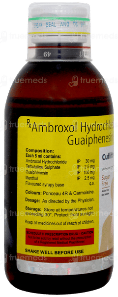 Cuflift Plus Sf Syrup 100ml