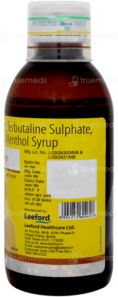 Cuflift Plus Sf Syrup 100ml