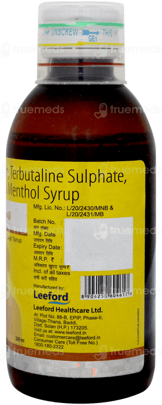 Cuflift Plus Sf Syrup 100ml