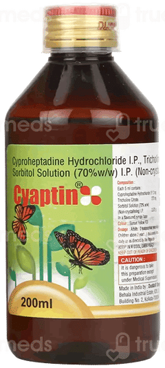 Cyaptin Syrup 200Ml Cyaptin Syrup 200Ml