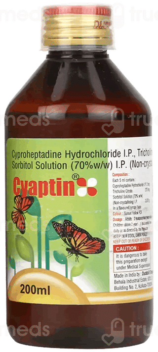 Cyaptin Syrup 200Ml