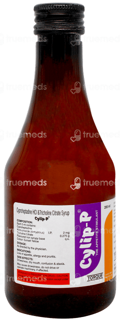 Cylip P Syrup 200ml Cylip P Syrup 200ml