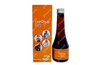 Cypon G Ginger Flavour Syrup 200ml