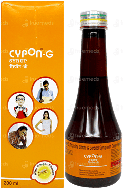Cypon G Ginger Flavour Syrup 200Ml