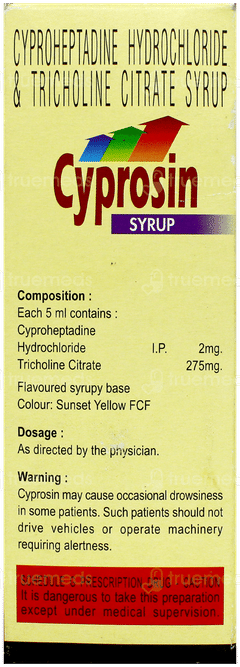 Cyprosin Syrup 100Ml Cyprosin Syrup 100Ml