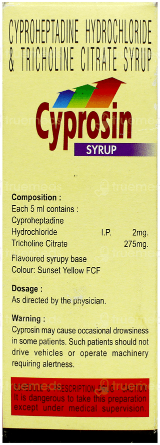 Cyprosin Syrup 100Ml