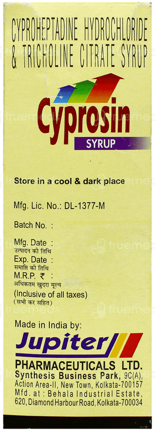Cyprosin Syrup 100Ml