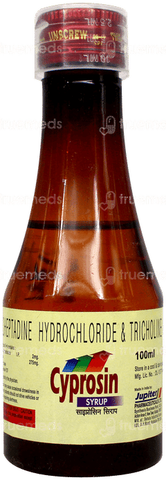 Cyprosin Syrup 100Ml Cyprosin Syrup 100Ml
