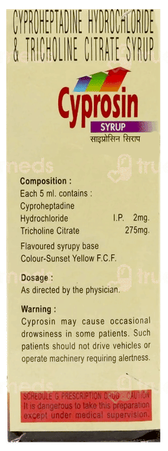 Cyprosin Syrup 200Ml Cyprosin Syrup 200Ml