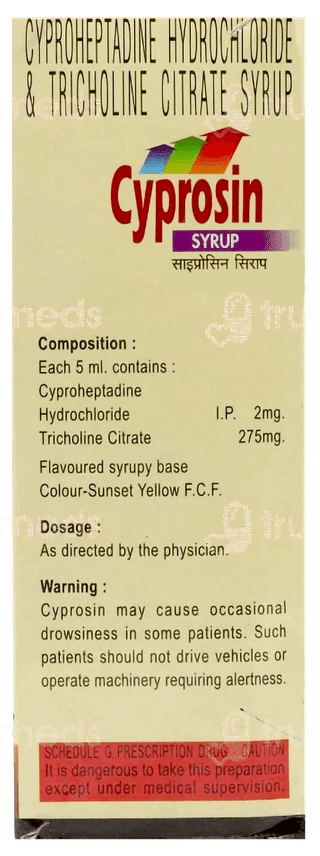 Cyprosin Syrup 200Ml