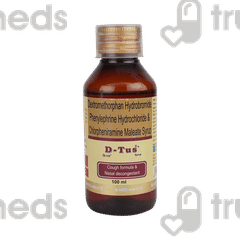 D Tus 100/10/5/4 MG Syrup 100 ML