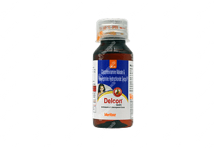 Delcon 5/2 MG Syrup 60 ML