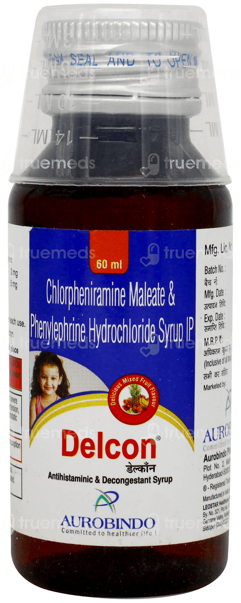 Delcot Syrup Delcon 5/2 MG Syrup 60 ML | Order DELCON 2.5/2 MG SYRUP 60 ML Online at ...