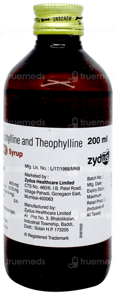 Deriphyllin Syrup 200ml Deriphyllin Syrup 200ml