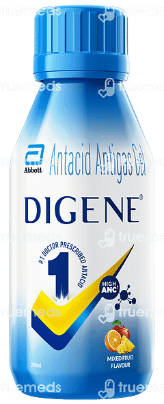 DIGENE MIXED FRUIT FLAVOUR GEL 200ML