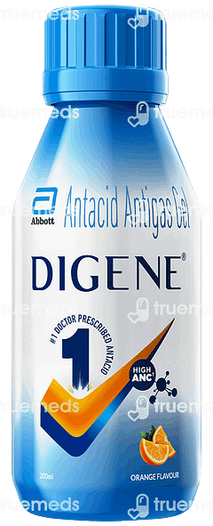 Digene Orange Flavour Gel 200ml