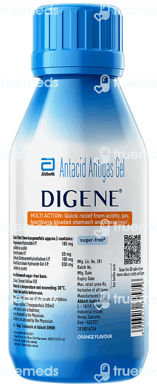 Digene Orange Flavour Gel 200ml