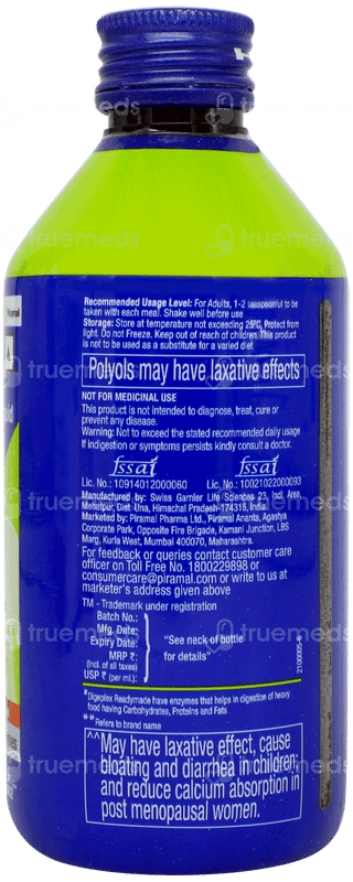 Digeplex Readymade Cardamom Flavour Syrup 200ml