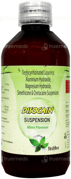 Disocain Mint Flavour Suspension 200Ml