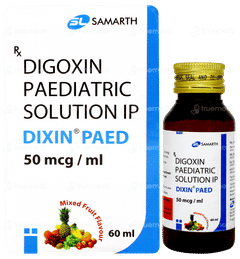 Dixin Paed Mixed Fruit Flavour Solution 60ml Dixin Paed Mixed Fruit Flavour Solution 60ml
