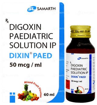 Dixin Paed Mixed Fruit Flavour Solution 60ml