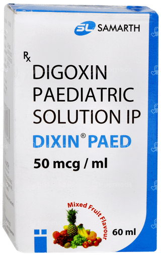 Dixin Paed Mixed Fruit Flavour Solution 60ml