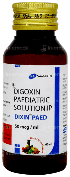 Dixin Paed Mixed Fruit Flavour Solution 60ml Dixin Paed Mixed Fruit Flavour Solution 60ml