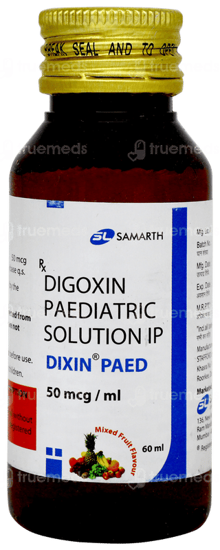 Dixin Paed Mixed Fruit Flavour Solution 60ml