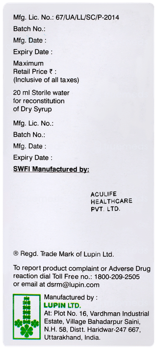 Doxcef 100 Suspension 30ml