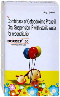 Doxcef 100 Suspension 30ml Doxcef 100 Suspension 30ml