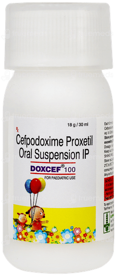 Doxcef 100 Suspension 30ml Doxcef 100 Suspension 30ml