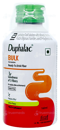 Duphalac Bulk Lemon Flavour Solution 160ml Duphalac Bulk Lemon Flavour Solution 160ml