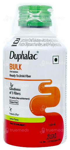 Duphalac Bulk Lemon Flavour Oral Solution 160ml