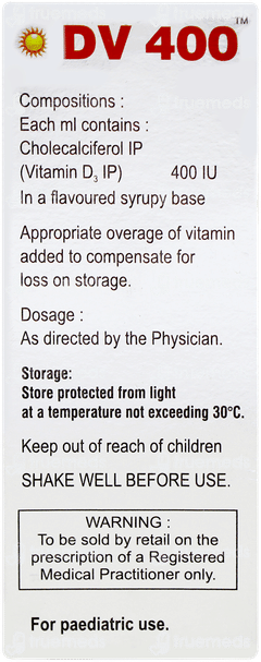 Dv 400 Syrup 30ml
