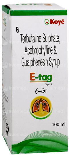E Tag Syrup 100Ml E Tag Syrup 100Ml