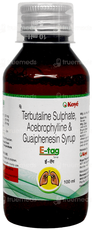 E Tag Syrup 100Ml