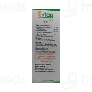 E Tag Syrup 100ml