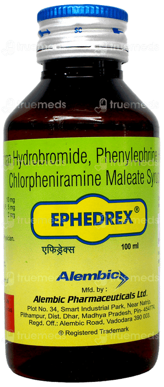 Ephedrex Syrup 100Ml